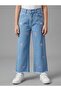 Girl's Casual Heart Embroidered Jeans