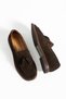 Velina Women's Tassel Detailed Genuine Leather Loafer Brown Suede - 3