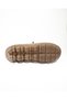 0007 Beige Leather Lace-Up Casual Women's Shoes - 5
