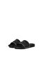 Black Men's Slippers Comfortable Sole Logo Detail Summer Style 12292042 - 6