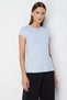 Accessory Detailed Short Sleeve Basic Blouse - 2
