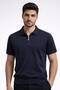 Turbulence Polo Collar Short Sleeve Zippered Men's Knitwear T-Shirt 7599 - 4