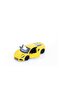 1:34 Scale Die-Cast Lotus Emira Sports Car Toy with Openable Doors-Yellow