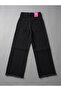 Girl's Casual Heart Embroidered Jeans - 5
