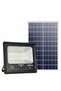 LED Projector with Solar Panel 200W and Remote Control, IP66 - 2
