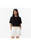 United4 Regular Fit Women's Black T-Shirt