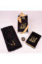 Scarf + Prayer Beads + Zikirmatik + Large Pocket Size Quran Gift Set (Lafzatullah, Black) - 2