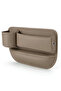 Auto Family Car Seat Gap Organizer Side Organizer for Phone, Wallet, Drinks (Beige)