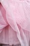 Pink Girl's Tulle Princess Dress with Bag, Flounce Collar, Fluffy, Special Occasion Stylish Combination - 4