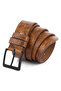 Magnetic Automatic Mechanism Wallet Belt Perfume Men's Combination Set Tan Color Pm-06-T - 5