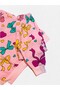 Girls' Cotton Fabric Pink Color Ribbon Heart Pattern Long Sleeve Winter Pajamas Set - 4