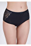 0121 Modal-Cotton High Waist Lace Side 4-Piece Women's Panties - 2