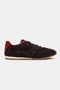 Velory Bitter Brown Inside-Outside Genuine Suede Leather Back Red Detail Lace-Up Women's Casual Sports Shoes - 5