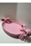 Decorative Jewelry Tray with Bow Detail – Coquette Aesthetic Organizer