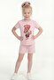 Girl's Printed Double Set B1
