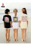 Girl's 3-Piece Advantageous Pack Sırt Smile Printed Combed Cotton T-Shirt