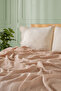Elegant Border Detailed Double Cotton Pique 200X230 - Multi-Purpose Bedspread and Pique - 3