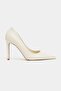 Lunara Beige Matte Pointed Toe Women's Stiletto