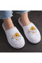 Emoji Printed, Cotton Home Slippers, Cute Stylish Design, Soft, Non-Slip Velvet Slippers (37-42) - 6