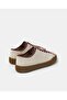 Peu Terreno Beige Suede and Leather Women's Shoes. - 3