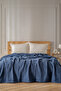 100% Cotton Border Pique Bedspread - 160X230 cm Single Size - Breathable Modern Weaving - 4