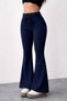 Women's High Waist Flare Leg Sweatpants – 2 Thread Count Fabric Casual & Sports Sweatpants - 3
