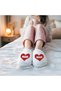 Mom, Mother (Velvet) Cotton Home Slippers, Cute Stylish Design, Soft, Non-Slip Velvet Slippers (37-42) - 2