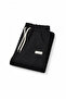Girl's Palazo Model Black Sweatpants – Compact Combed Cotton 2 Yarns for Comfortable Daily Use - 3