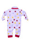 Stellar Dreams: Starry All-Over Print Zip Romper - 3
