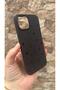 iPhone 11 Pro Compatible Mini Black Star Patterned Silicone Shock Absorbing Classic Protected Rubber Case - 4
