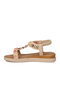 Beige Embroidered Lightweight Women's Sandals 358170 Z - 4