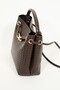 Women's Venty Bitter Brown Color Gold Buckle Hand and Shoulder Bag - 6