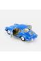 1:32 Scale - Die-Cast Model Porsche 356 B Carrera 2 Car with Pull-Back Action & Openable Doors-Blue - 4