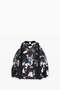 Medium Woven Backpack with flowers - 4
