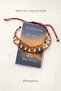 Breathing Balance Series Tactile Bracelet Stress Bracelet Burgundy Bracelet Energy Bracelet