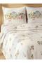 Patterned Double Pique Bedspread Set (S6)