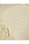 Cream Color Soft Flexible Camisole Knitwear 110X250Cm - 5