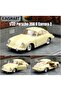 1:32 Scale - Die-Cast Model Porsche 356 B Carrera 2 Car with Pull-Back Action & Openable Doors-Beige