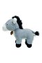 Plush Animals with Sound 30 cm Horse - Gray - 1 Pc - 2