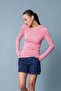 Crew Neck Knitwear Blouse - 3