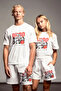 Premium 100% Cotton Oversize Minimal Design Unisex Shorts and T-Shirt Two-Piece Set - 2