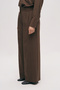 Women's Thin Striped Wide Leg Palazzo Pants - 2