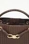 Women's Venty Bitter Brown Color Gold Buckle Hand and Shoulder Bag - 7