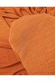 برتقالي مرن محبوك 150x170 سم