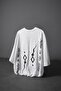 Men's White Suffer Patch Oversize Tshirt