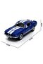 1967 Shelby GT-500 Die Cast Metal Doors Openable Pull Back Action Toy Car - 3