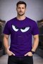 Unisex Oversize T-Shirt with Angered Eyes Printed 100% Cotton T-Shirt Comfortable Fit