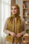 Evening Dress Jacquard Hijab Shawl