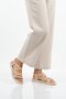 Beige Lightweight Flexible Women's Sandals S-20 Z - 2