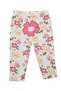 - Pink Flower Print Short Sleeve with Pyjama 3-Piece - Multicolor - 0M to 12M - 4